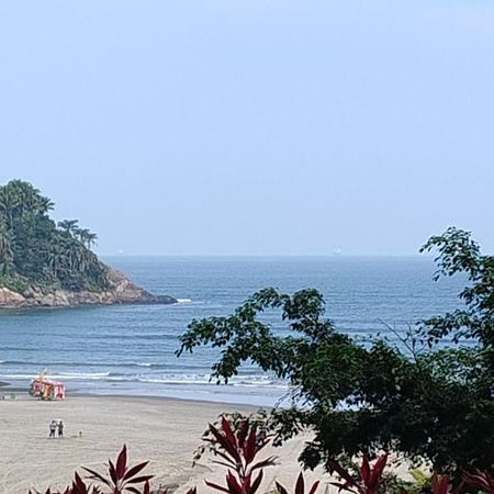 Apartamento De Frente A Praia, Pe Na Areia Com Wi-Fi Loftjm Com 01 Vaga De Garagem Sujeita A Disponibilidade Сантос Екстериор снимка