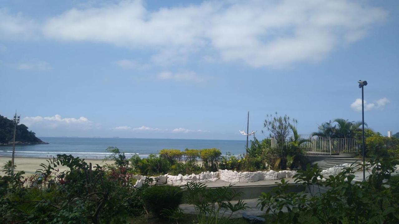 Apartamento De Frente A Praia, Pe Na Areia Com Wi-Fi Loftjm Com 01 Vaga De Garagem Sujeita A Disponibilidade Сантос Екстериор снимка